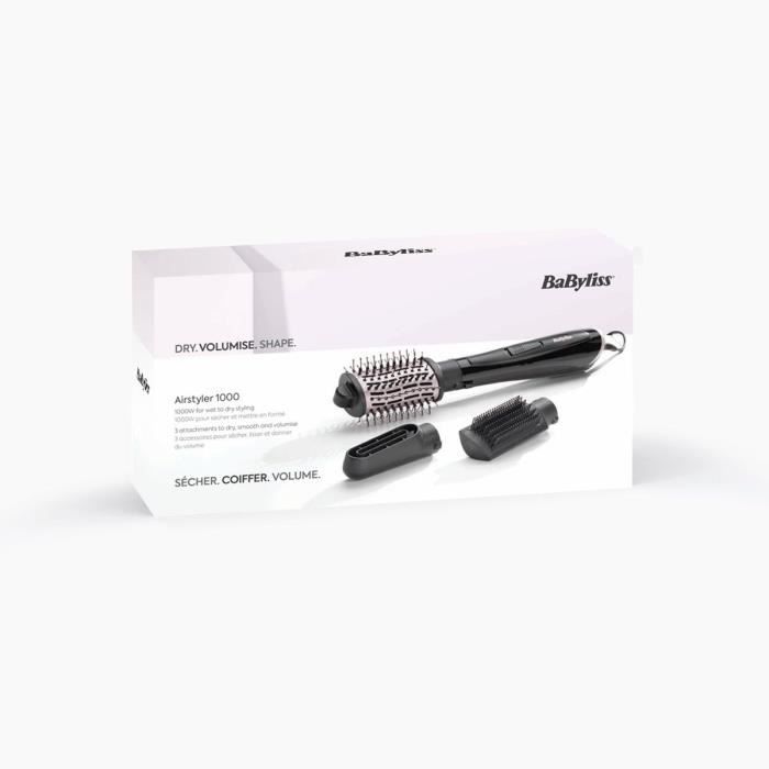 Brosse soufflante - BaByliss - AS127SE Perfect Multi-Styles - Idéale pour sécher, apporter du volume et lisser