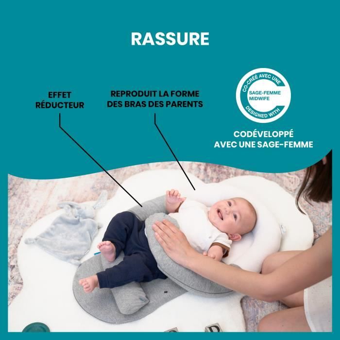 Babymoov Réducteur anti-coliques CloudNest - bouillotte intégrée