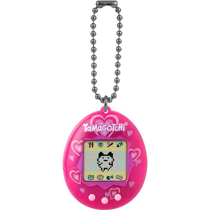 BANDAI - Tamagotchi - Tamagotchi original - Lots of love - animal électronique virtuel avec écran couleur, 3 boutons et jeux -