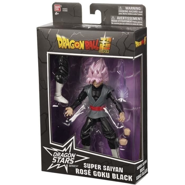 Figurine articulée Goku Black Super Saiyan Rosé - Dragon Ball - BANDAI