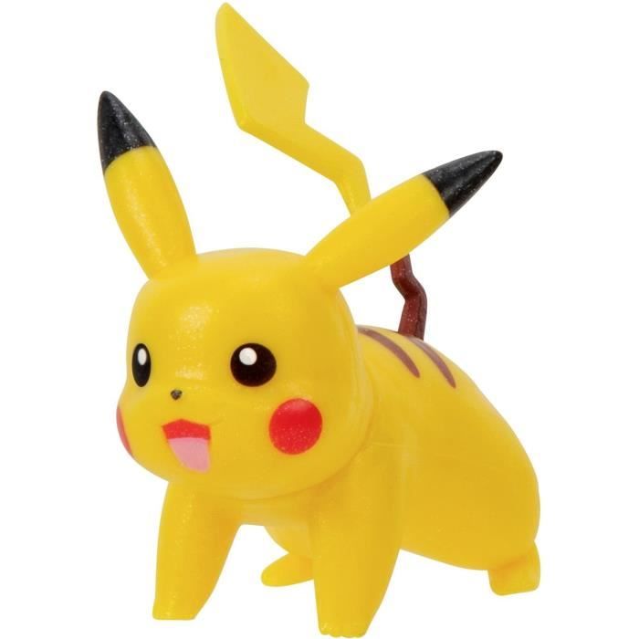 Figurines Pokémon Bandai - Pack évolution Pichu, Pikachu et Raichu