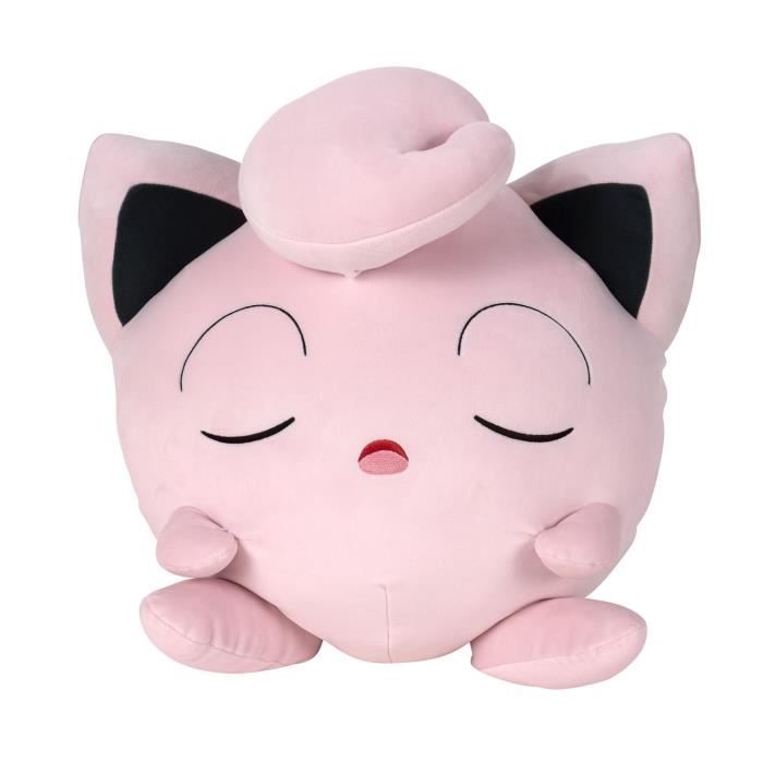 Peluche - BANDAI - Pokémon Rondoudou (Jigglypuff) - 40 cm, douce et moelleuse