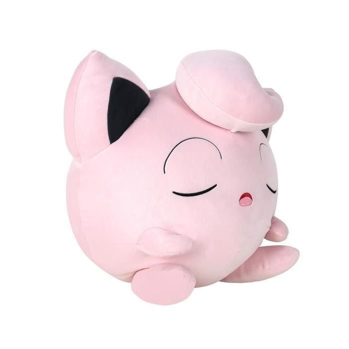 Peluche - BANDAI - Pokémon Rondoudou (Jigglypuff) - 40 cm, douce et moelleuse