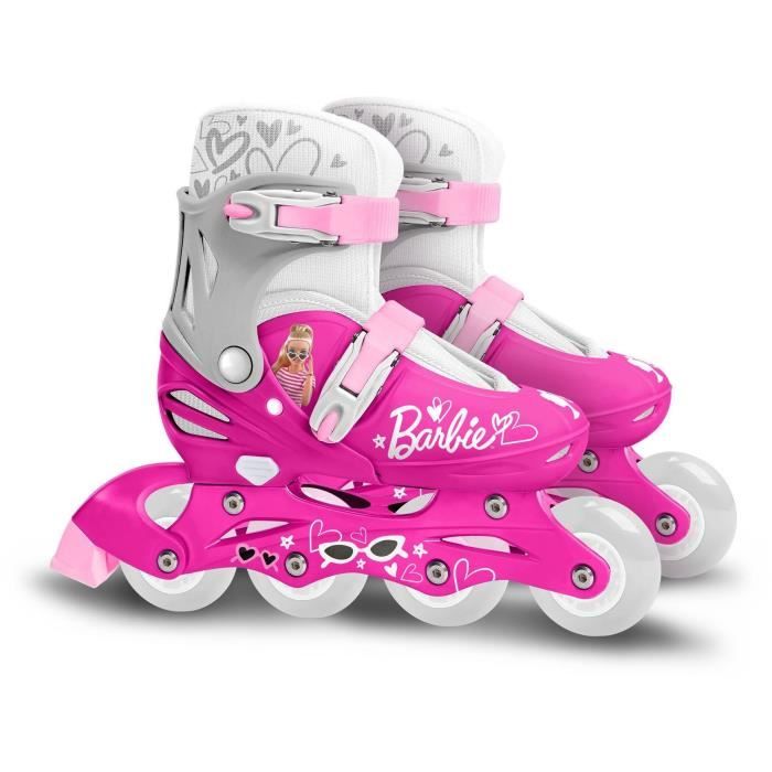 Roller en ligne ajustable - taille 30-33 - BARBIE - CB200302