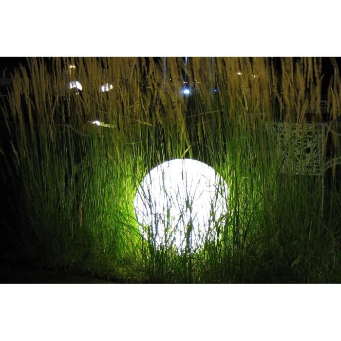 LUMISKY - Boule lumineuse filaire pour extérieur LED - blanc BOBBY - Ø60cm culot E27