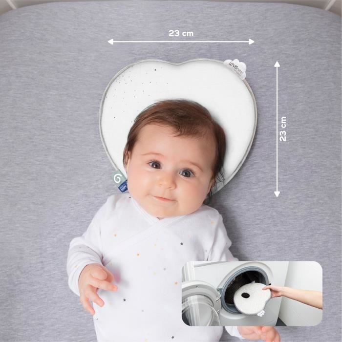 Babymoov Support de tete ergonomique Lovenest Original, White