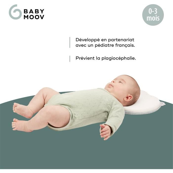 Babymoov Support de tete ergonomique Lovenest Original, White