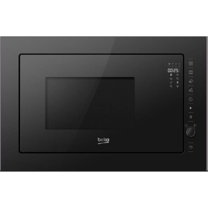 Micro-ondes & Gril encastrable - BEKO - BMGB25333BG - Inox - 59,5x39,2x38,8 cm