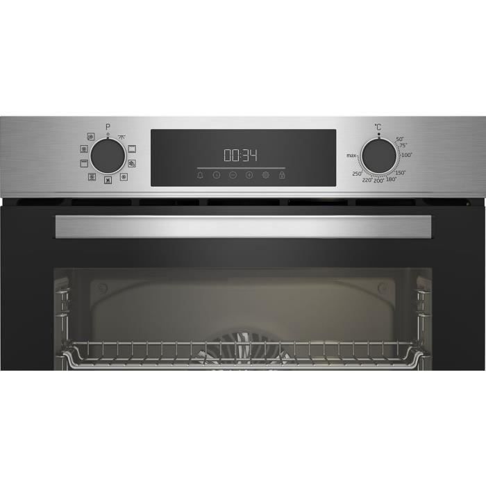 Four encastrable - BEKO - BBIM12300XCE - Chaleur pulsée 3D - 72 L - Inox