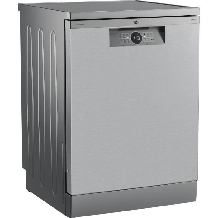 Lave-vaisselle pose libre BEKO BDFN26640XC - 16 couverts - Induction - L60cm - 44dB - Inox