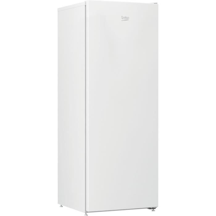 Congélateur armoire - BEKO - RFSM200T40WN - Classe E - 196 L - 145,7 x 54 x 57,5 cm - Blanc