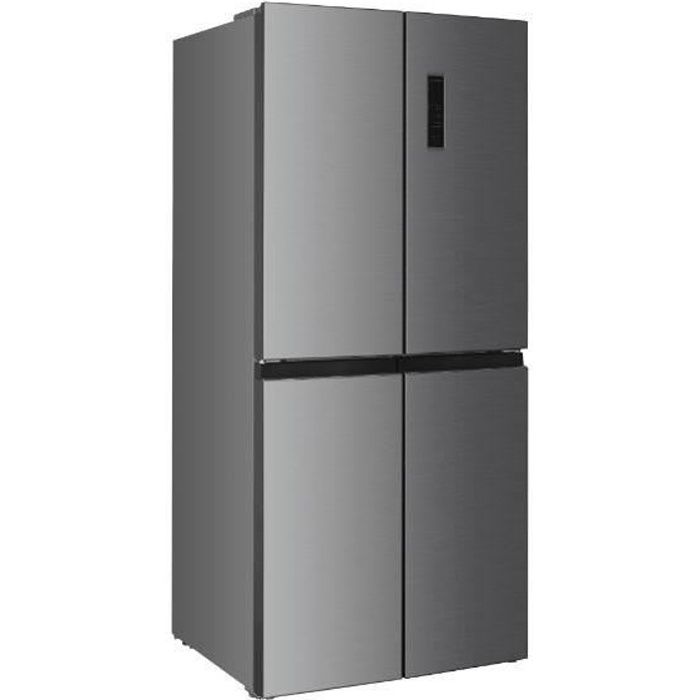 Réfrigérateur multiportes - BEKO - GNO46623MXPN - Classe D - 400L - 180 x 79,5 x 74 cm - Inox