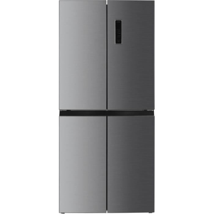 Réfrigérateur multiportes - BEKO - GNO46623MXPN - Classe D - 400L - 180 x 79,5 x 74 cm - Inox