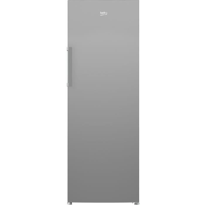 Réfrigérateur monoporte tout utile - BEKO - RSSE415K40SN - Classe E - 367 L - 171,4 x 59,5 x 70 cm - Gris Acier