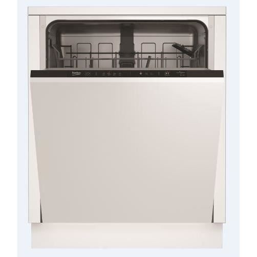 Lave-vaisselle tout intégrable - BEKO - BLVI74F - 13 couverts - 48 dB(A) - 60 cm - Blanc