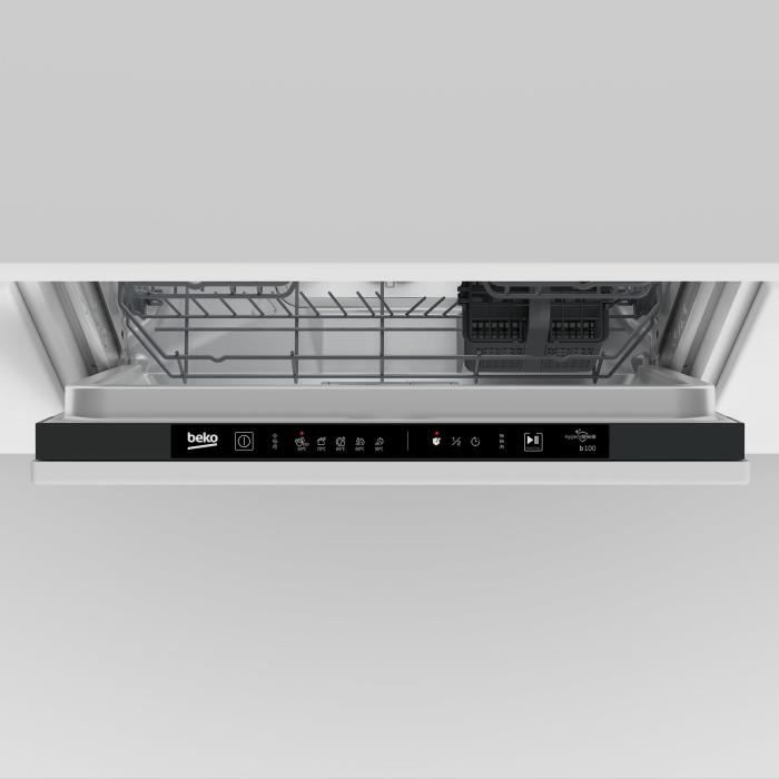 Lave-vaisselle tout intégrable - BEKO - BLVI74F - 13 couverts - 48 dB(A) - 60 cm - Blanc