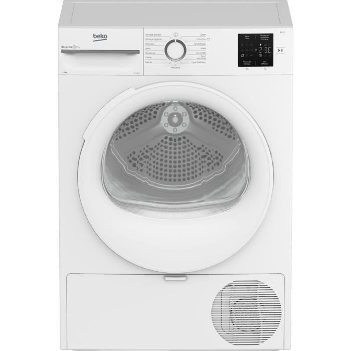 Seche-linge pompe a chaleur BEKO b300 Eco sense SLFT1812 - 8 kg - L60cm - A+ - Blanc