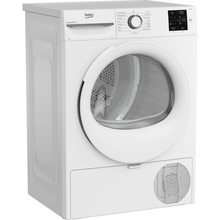 Seche-linge pompe a chaleur BEKO b300 Eco sense SLFT1812 - 8 kg - L60cm - A+ - Blanc