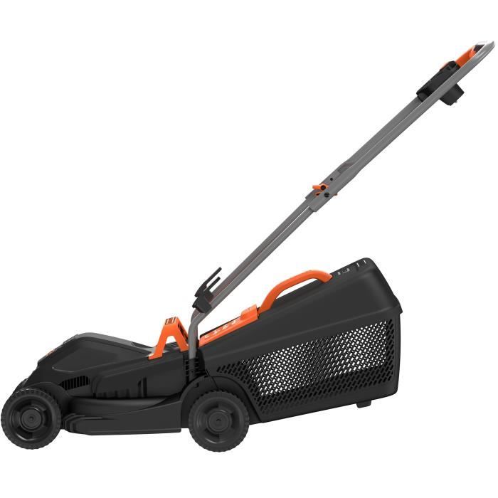 Tondeuse électrique BLACK+DECKER BEMW351-QS - 1000W - 32cm de coupe - 3 hauteurs réglables