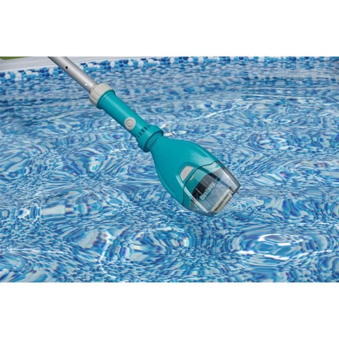 BESTWAY - Aspirateur électrique Aquatech sans fil - pour piscines jusqu'a 3,05m de diametre