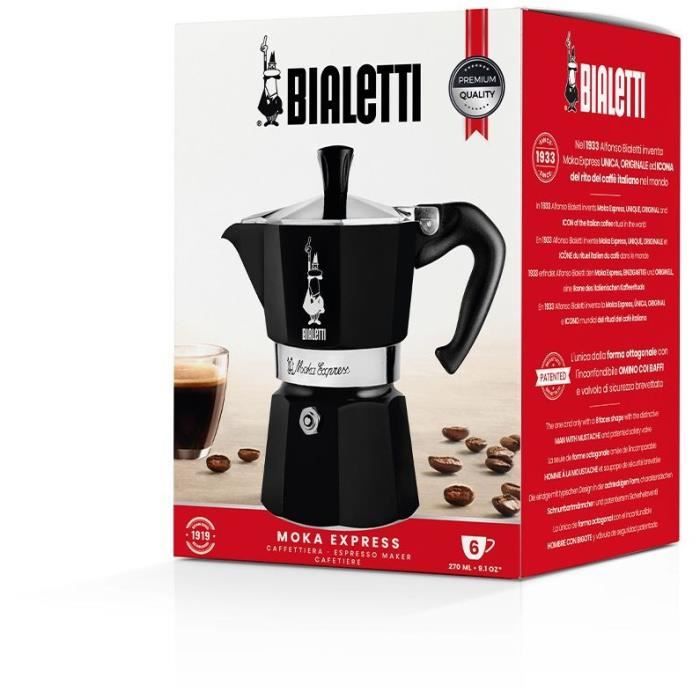 Cafetiere italienne - BIALETTI - RAINBOW - 6 tasses - 0,30 L - Vert