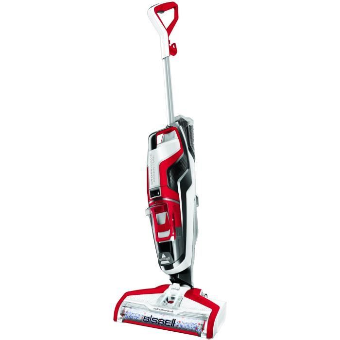 BISSELL B22034 Crosswave Essential - Aspirateur Balai Laveur Filaire 3 en 1 - 560W - 0,82L - 7,6m