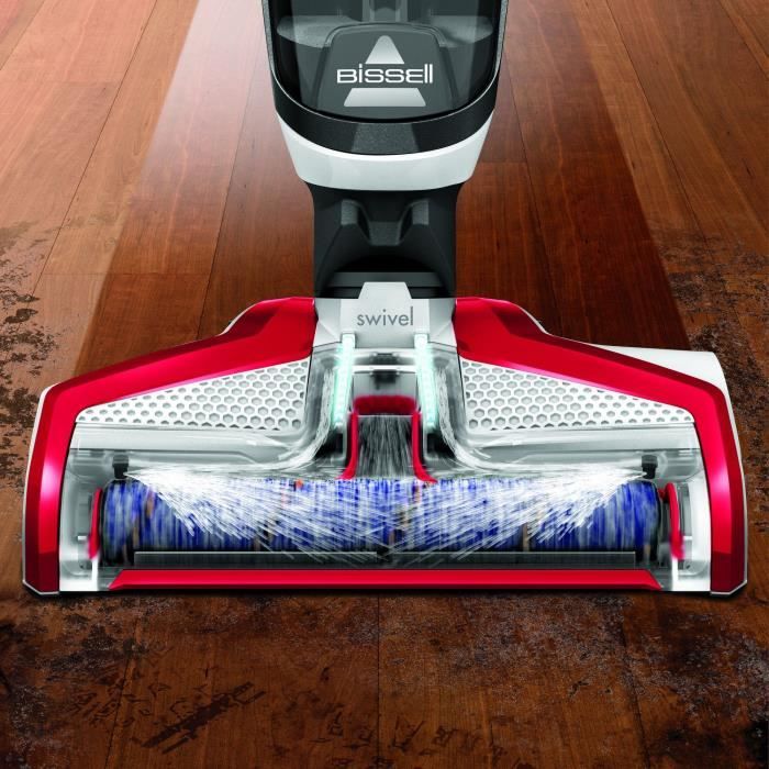 BISSELL B22034 Crosswave Essential - Aspirateur Balai Laveur Filaire 3 en 1 - 560W - 0,82L - 7,6m