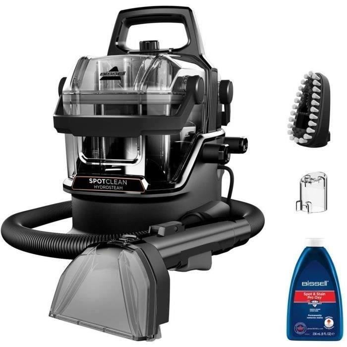 NEW BISSELL SpotClean HydroSteam Select - Nettoyeur Vapeur - Moquettes, voiture, carrelage - 1000 W - 4,5 m - 3 modes de nettoyage