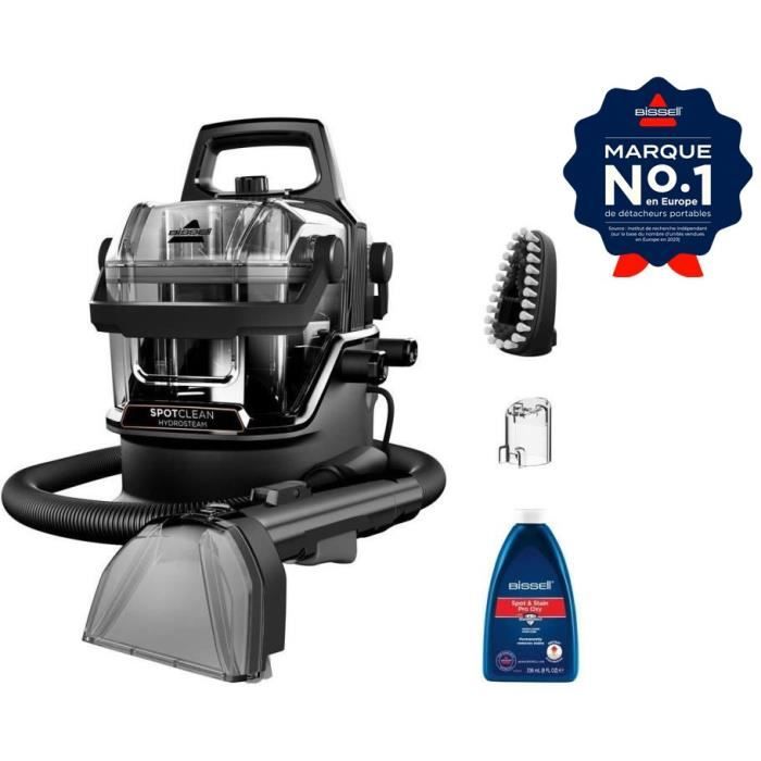 NEW BISSELL SpotClean HydroSteam Select - Nettoyeur Vapeur - Moquettes, voiture, carrelage - 1000 W - 4,5 m - 3 modes de nettoyage