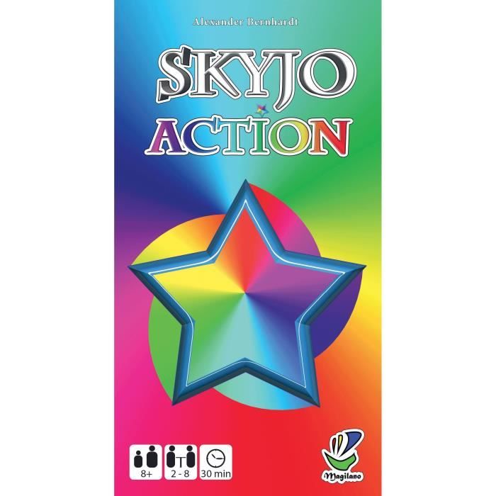 Jeu de cartes Skyjo Action - MAGILANO - Skyjo Action - 2 joueurs ou plus - 30 min - Adulte