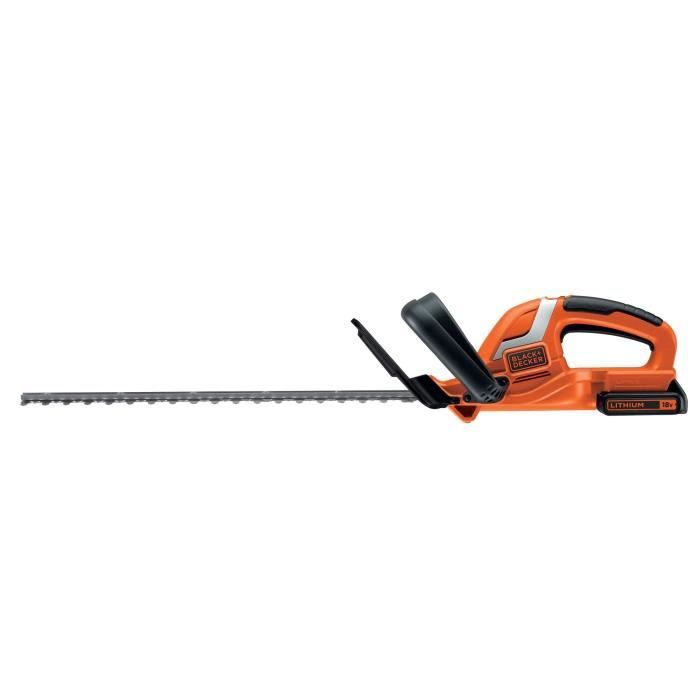 BLACK+DECKER Taille-Haies Sans Fil Electrique 18V GTC1845L20-QW avec Batterie 2 Ah