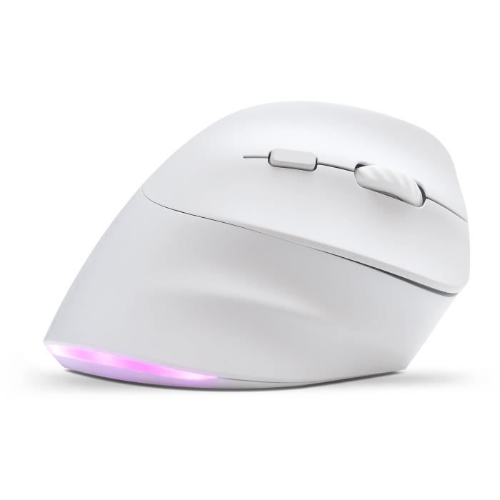 Souris Ergonomique Sans Fil - BLUESTORK - ERGO - Lumineuse - PC/MAC - Noir