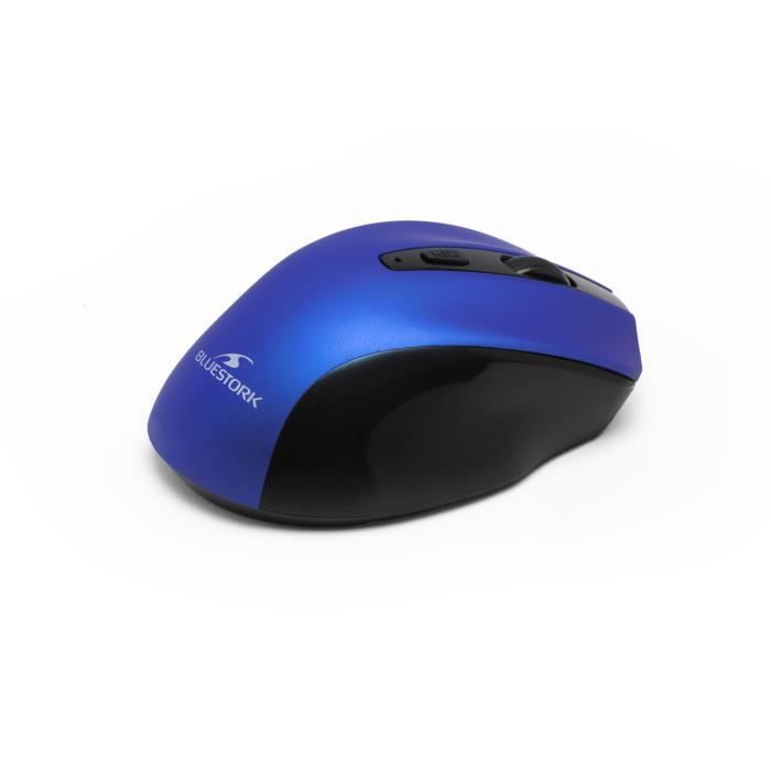 Souris Sans Fil - BLUESTORK - OFFICE 75 - Rechargeable - PC/MAC - Bleu