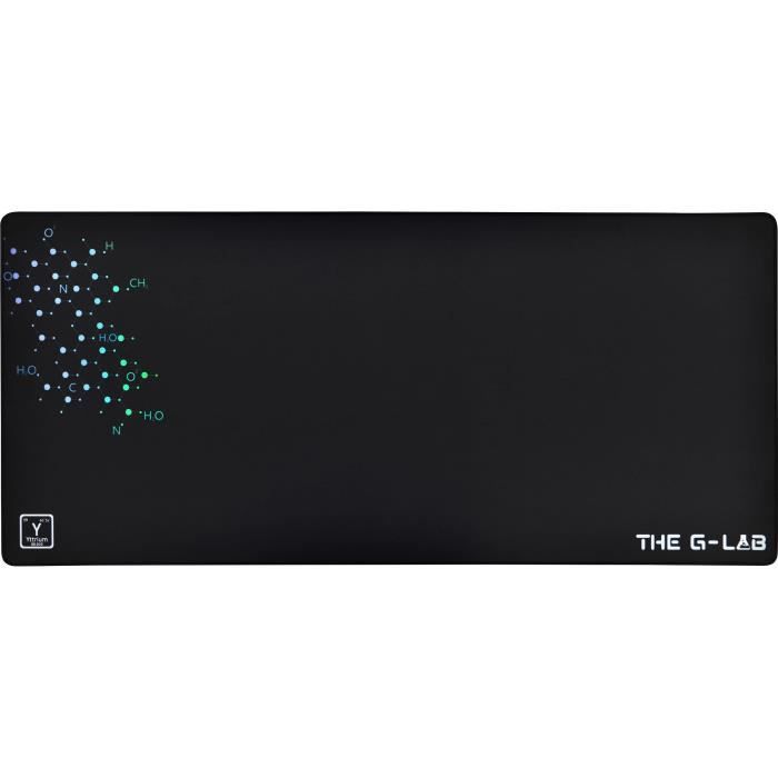 Tapis de Souris - XXL - The G-Lab - PAD YTTRIUM - 900x400x4mm - Noir