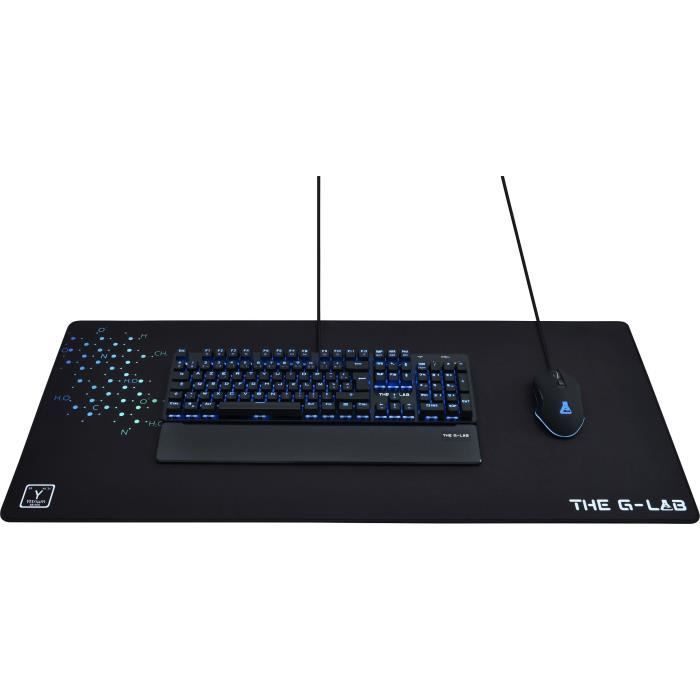 Tapis de Souris - XXL - The G-Lab - PAD YTTRIUM - 900x400x4mm - Noir