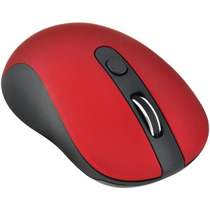 Souris Sans Fil - BLUESTORK - OFFICE 60 - PC/MAC - Rouge