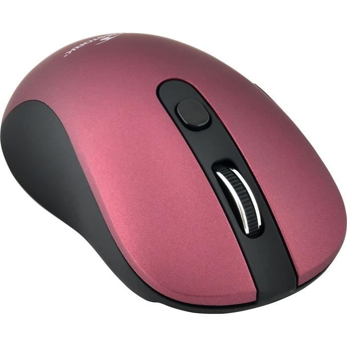 Souris Sans Fil - BLUESTORK - OFFICE 60 - PC/MAC - Violet Métallisé