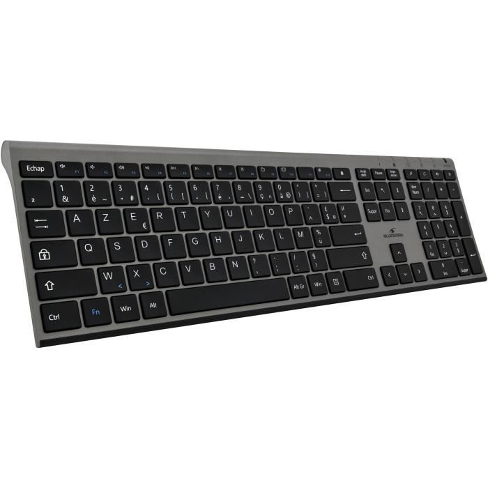 Pack Clavier Souris - BLUESTORK - PACK GRAPHEME - Sans Fil - Noir