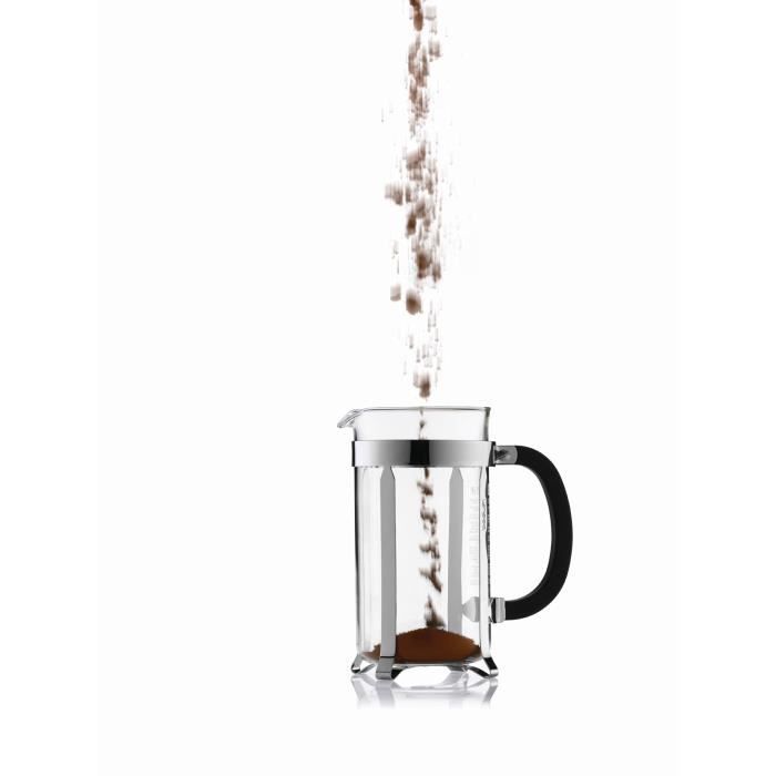 CHAMBORD - Cafetiere a piston BODUM , 12 tasses, 1.5 l, acier inox