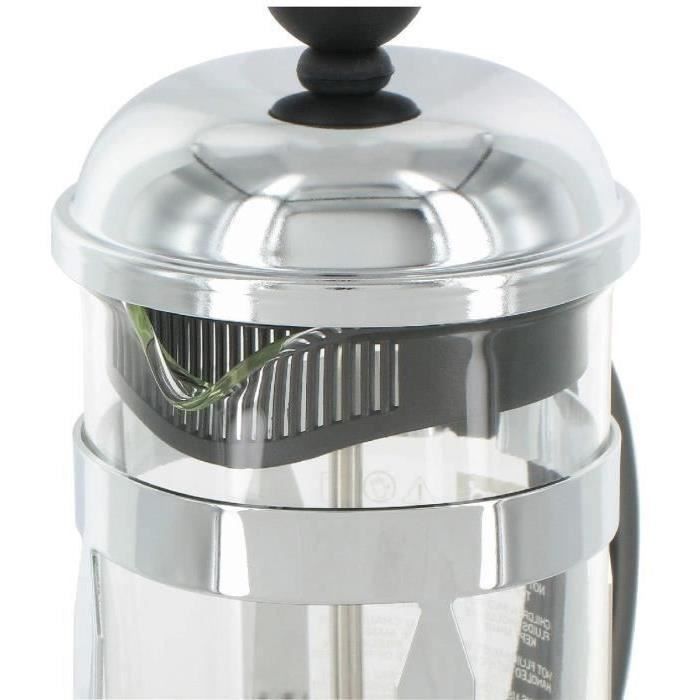 CHAMBORD - Cafetiere a piston BODUM , 4 tasses, 0.5 l, acier inox