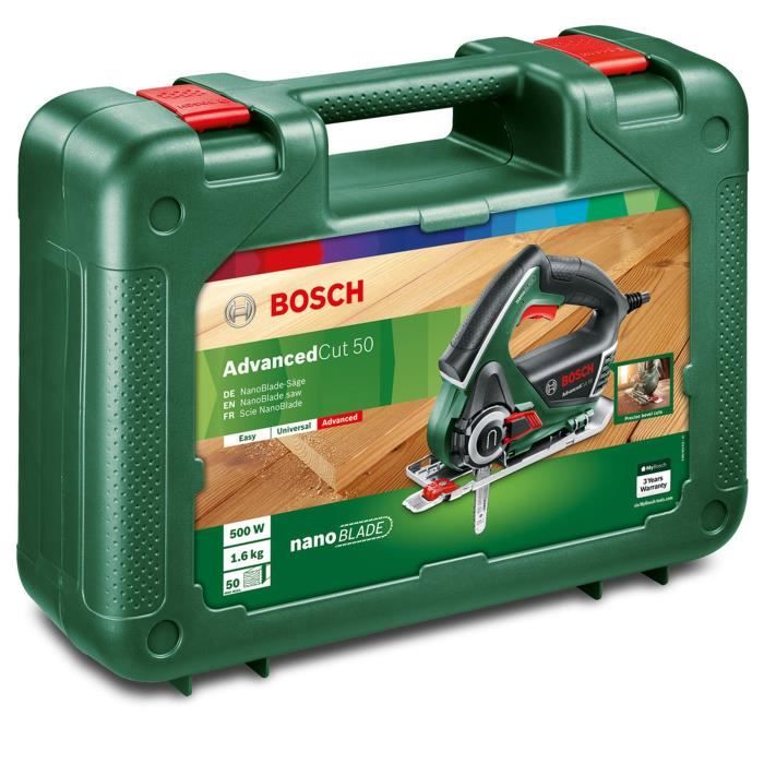 Scie multi-usage BOSCH AdvancedCut 50 - Coupe plongeante 50mm