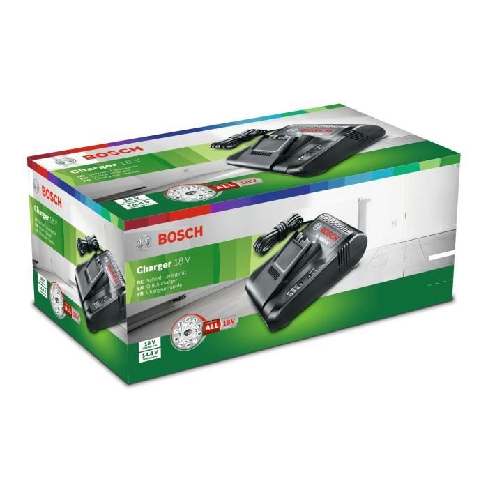 Chargeur ultra rapide BOSCH - AL1880CV - Accessoires pour outils sans-fil 18V