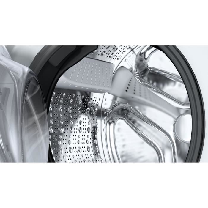 Lave-linge hublot SIEMENS WM14N248FR iQ300 - 8 kg - Induction - L60cm - 1400 trs/min - Classe A - Blanc