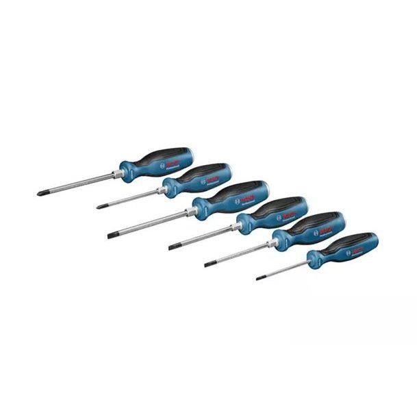 Bosch Professional - Set de 6 tournevis plat