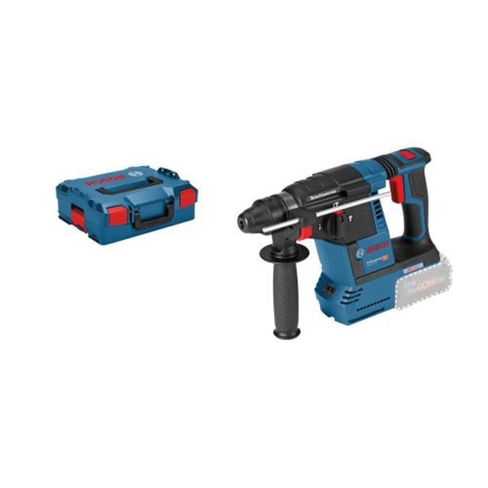 Perforateur SDS Plus 18V GBH 18V-26 (sans batterie ni chargeur) + coffret L-BOXX - BOSCH - 0611909001