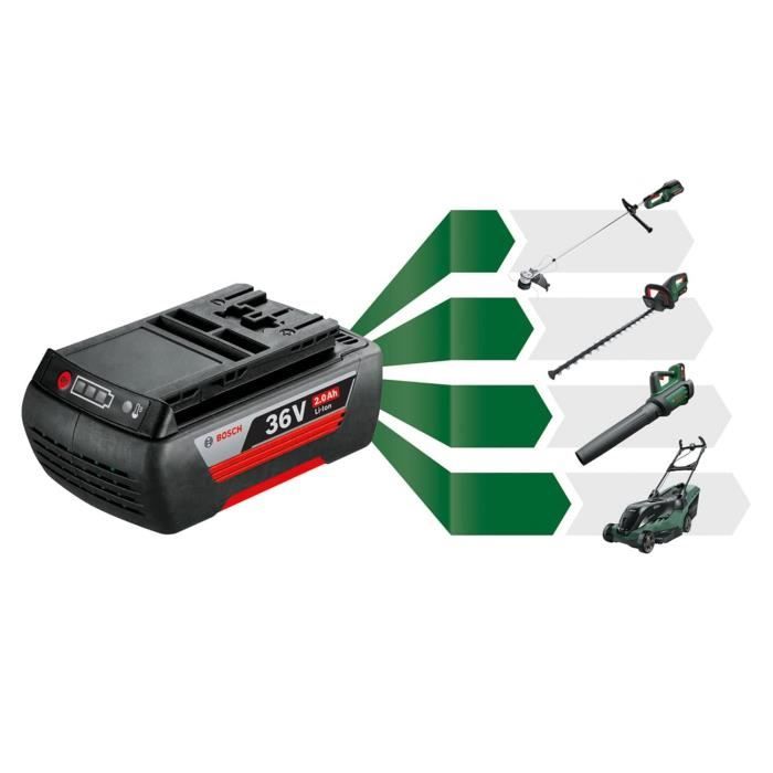 Batterie de remplacement Bosch - 36 V 2 Ah Lithium-Ion