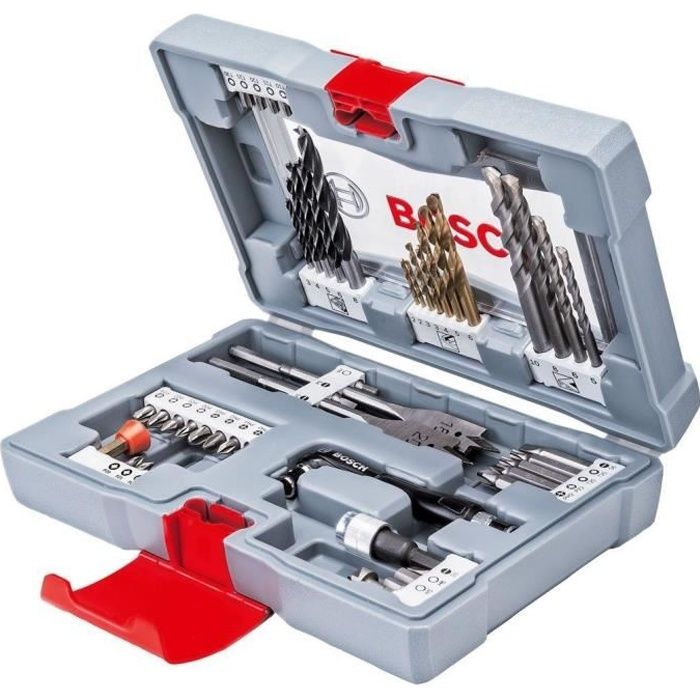 Coffret d'accessoires Premium pour le perçage et le vissage (49 pcs) - BOSCH