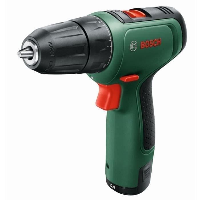 Perceuse-visseuse sans-fil Bosch - EasyDrill 1200 (Livrée avec 2 batteries 12V-1,5Ah + chargeur)