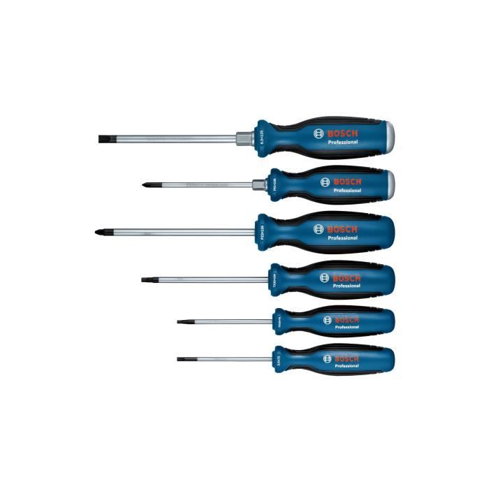 Bosch Professional - Set de 6 tournevis Torx