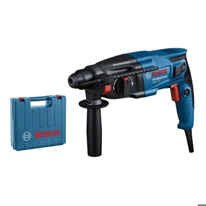 Perforateur-burineur SDS Plus 720W GBH 2-21 + coffret standard - BOSCH - 06112A6000